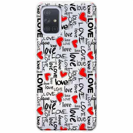 Etui na Samsung Galaxy A51 - Love, love, love…