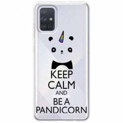 Etui na Samsung Galaxy A51 - Keep Calm… Pandicorn.