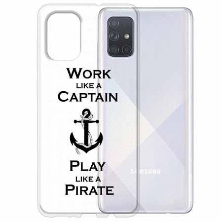 Etui na Samsung Galaxy A51 - Work like a Captain…