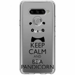 Etui na LG K50s - Keep Calm… Pandicorn.