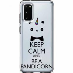 Etui na Samsung Galaxy S20 Plus - Keep Calm… Pandicorn.