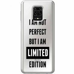 Etui na Xiaomi Redmi Note 9 Pro - I Am not perfect…