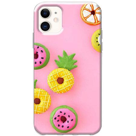 Etui na telefon Slim Case - Kolorowe pączki owocowe