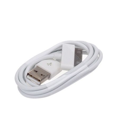 iPhone 4, 4s kabel do ładowania ładowarka - Biały, 1m