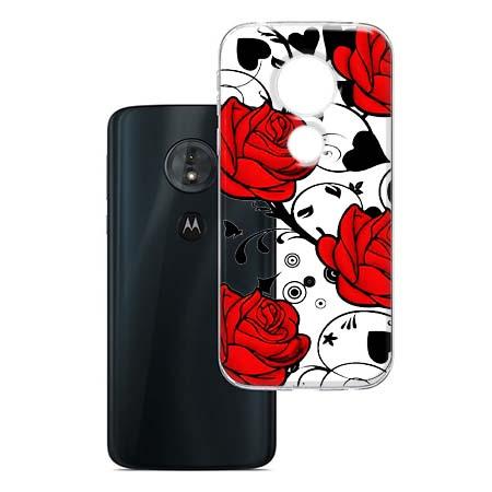 Etui na Motorola G9 Play - Czerwone róże.