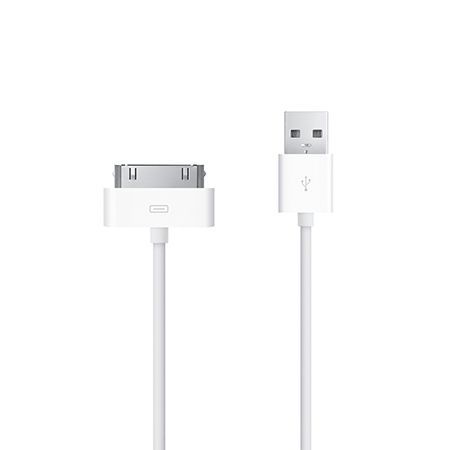 Apple iPad 1 / 2 / 3 iPhone 4 / 4s kabel do ładowania ładowarka - Biały, 1m