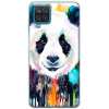 Etui na Samsung Galaxy A12 Panda watercolor