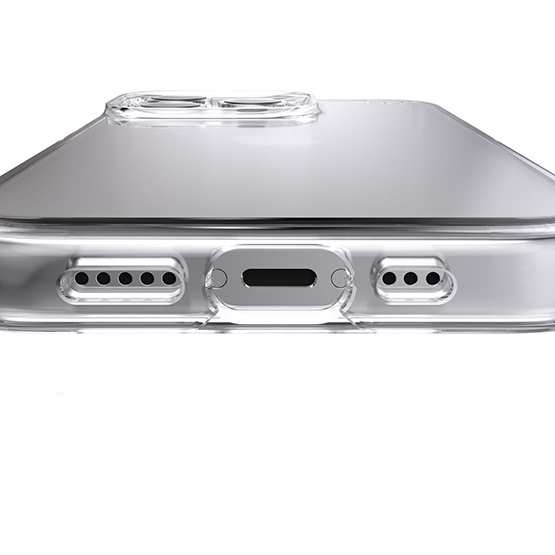Etui na iPhone 13 Pro Max silikonowe Crystal Case bezbarwne.