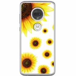 Etui na Motorola Moto G7 Play Słoneczniki