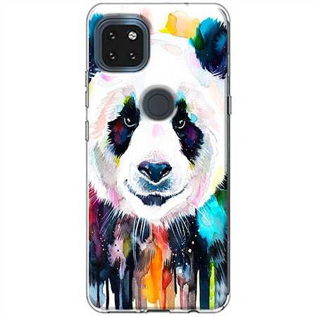 Etui na Motorola Moto G 5G Panda watercolor