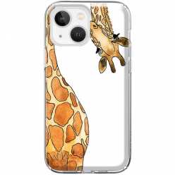 Etui na telefon iPhone 13 Ciekawska żyrafa