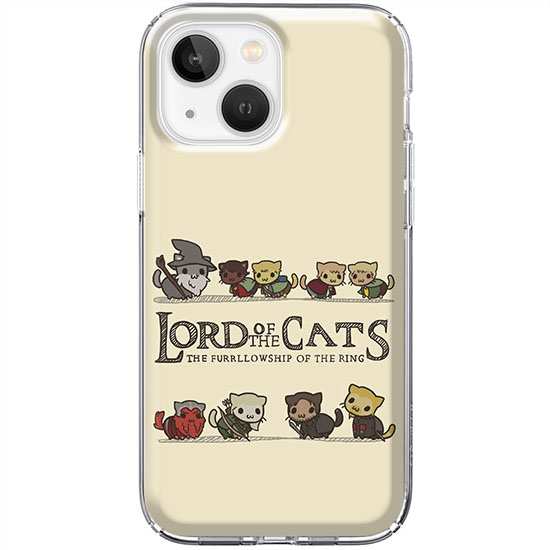 Etui na telefon iPhone 13 Lord of the Cats