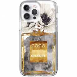 Etui na telefon iPhone 13 Pro Max Butelka perfum Coco