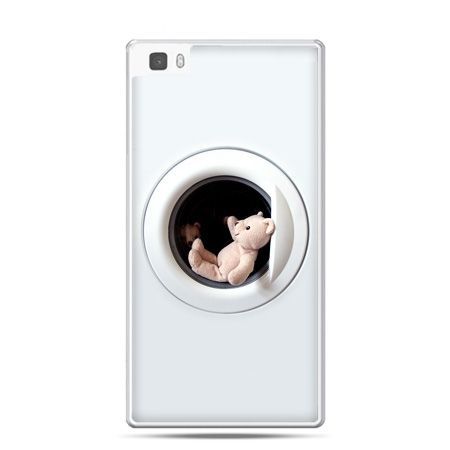 Huawei P8 Lite etui miś w pralce