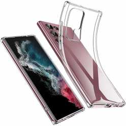 Etui na Samsung Galaxy S22 Ultra 5G silikonowe Crystal Case bezbarwne.