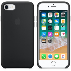 Oryginalne etui Apple na iPhone SE 2022 Silicone Case - Czarny