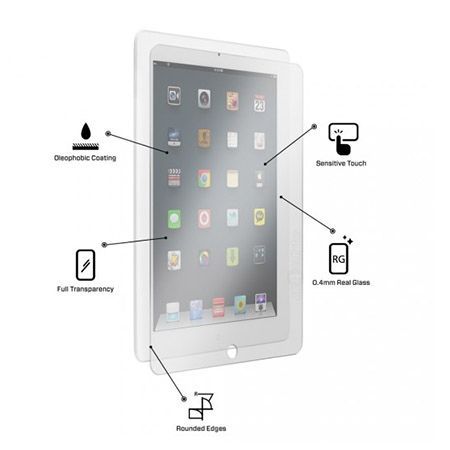 iPad 2 / 3/ 4 hartowane szkło ochronne na ekran 9h