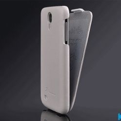 Samsung Galaxy S4 etui skórzane z klapką - biały
