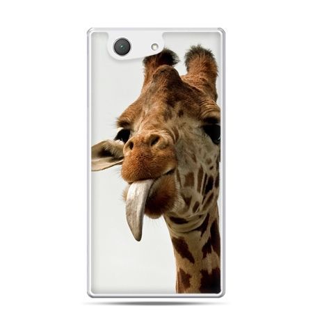 Xperia Z4 compact etui żyrafa z językiem