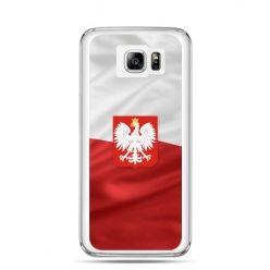Etui na telefon Galaxy Note 5 patriotyczne - flaga Polski z godłem