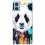 Etui na Motorola Moto E22 / E22i - Panda watercolor