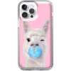 iPhone 15 Pro etui na telefon - Alpaka z gumą balonową
