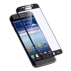 Samsung Galaxy S6 Edge Plus hartowane szkło na cały ekran 3D - Czarny.