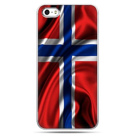 Etui na telefon flaga Norwegii.