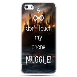 Etui na telefon Don`t touch...Muggle Harry Potter.