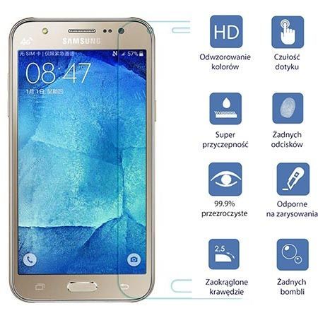 Samsung Galaxy J5 2015 hartowane szkło ochronne na ekran 9h