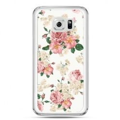 Etui na telefon Galaxy S7 polne kwiaty