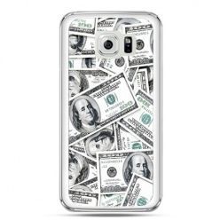 Etui na telefon Galaxy S7 dolary banknoty