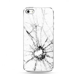 Etui rpzbita szyba iPhone 5 , 5s