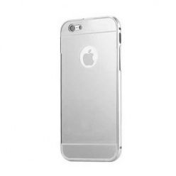 Bumper case na iPhone 4 - Srebrny