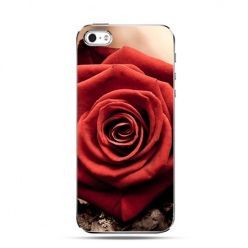 Etui na iPhone 4s / 4 - czerwona róża 