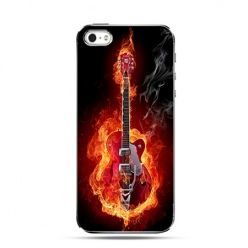 Etui na iPhone 4s / 4 - gitara w ogniu 