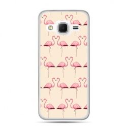 Etui na Galaxy J3 (2016r) flamingi