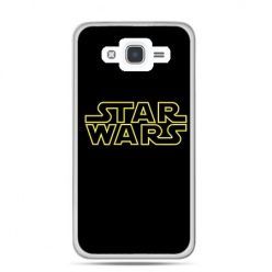 Etui na Galaxy J7 (2016r) Star Wars złoty napis