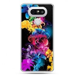 Etui na telefon LG G5 kolorowe kwiaty
