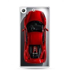 Etui na telefon Xperia M5 czerwone Ferrari