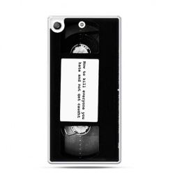 Etui na telefon Xperia M5 kaseta video