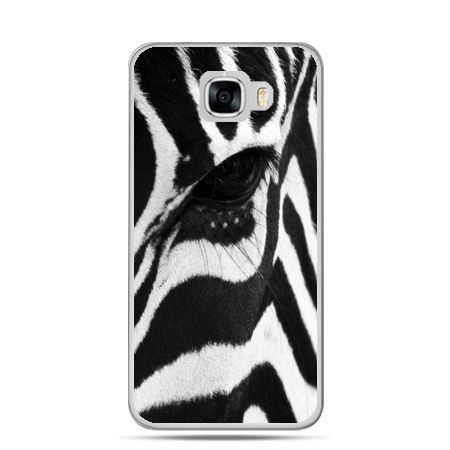 Etui na telefon Samsung Galaxy C7 - zebra