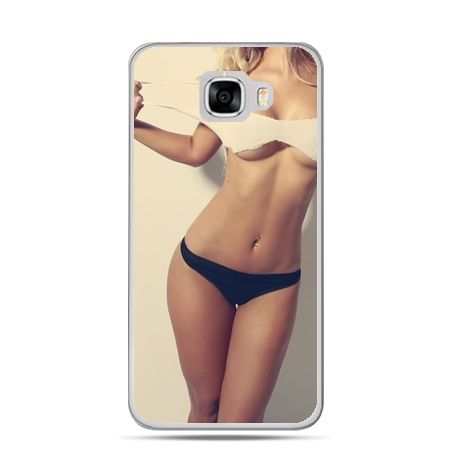 Etui na telefon Samsung Galaxy C7 - kobieta w bikini