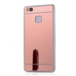 Etui na Huawei P9 Lite mirror - lustro silikonowe lustrzane TPU - rose gold.