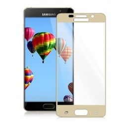 Hartowane szkło na Samsung Galaxy A5 2016 cały ekran 3d Złote