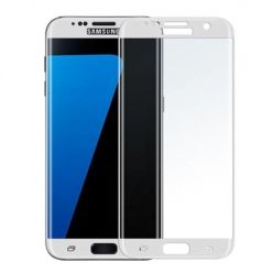 Hartowane szkło na Samsung Galaxy S7 Edge cały ekran 3d Biały.