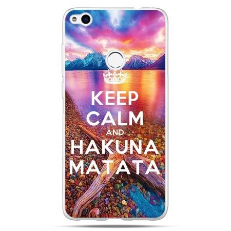 Etui na Huawei P9 Lite 2017 - Keep Calm and Hakuna Matata