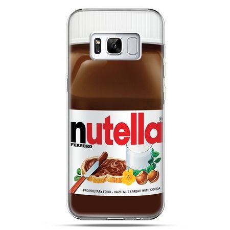 Etui na telefon Samsung Galaxy S8 - Nutella czekolada słoik