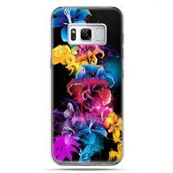 Etui na telefon Samsung Galaxy S8 - kolorowe kwiaty