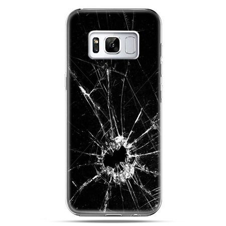 Etui na telefon Samsung Galaxy S8 - rozbita szyba
